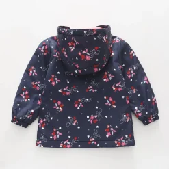 Floral Print, Junior Girls Raincoat