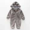 Fluffy Baby Bear Padded Suit