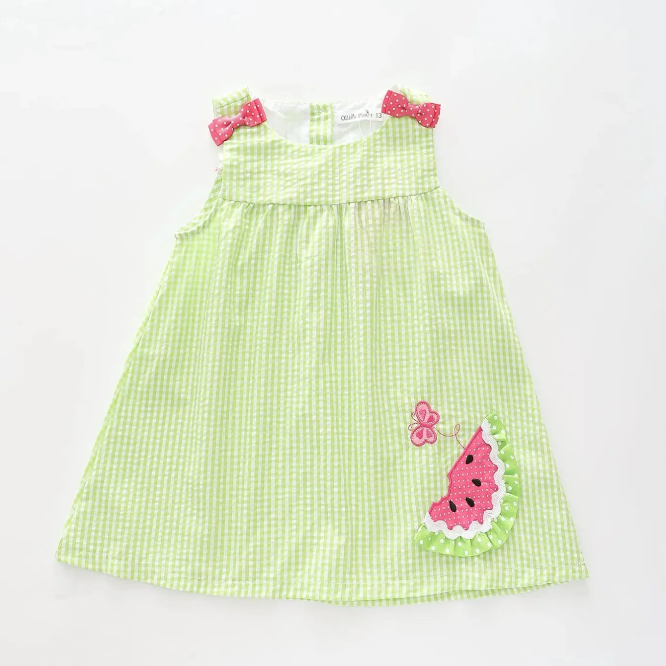 Gingham Watermelon Dress