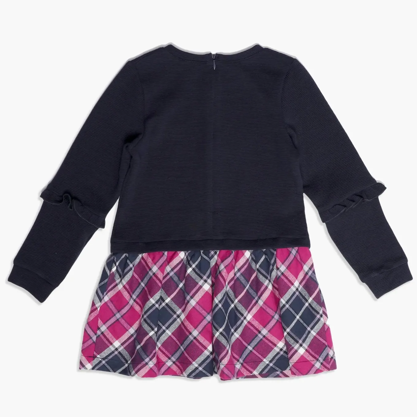 Girl Pink Check Dress