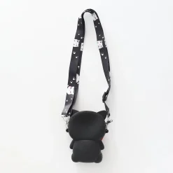 Girls Black Kitty Bag