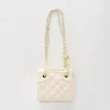 Girls Classic Cream Shoulder Bag