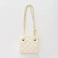 Girls Classic Cream Shoulder Bag