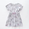 Girls Cotton Unicorn Dress