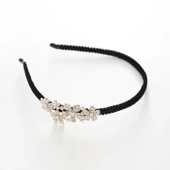 Girls Flower Rhinestone Headband