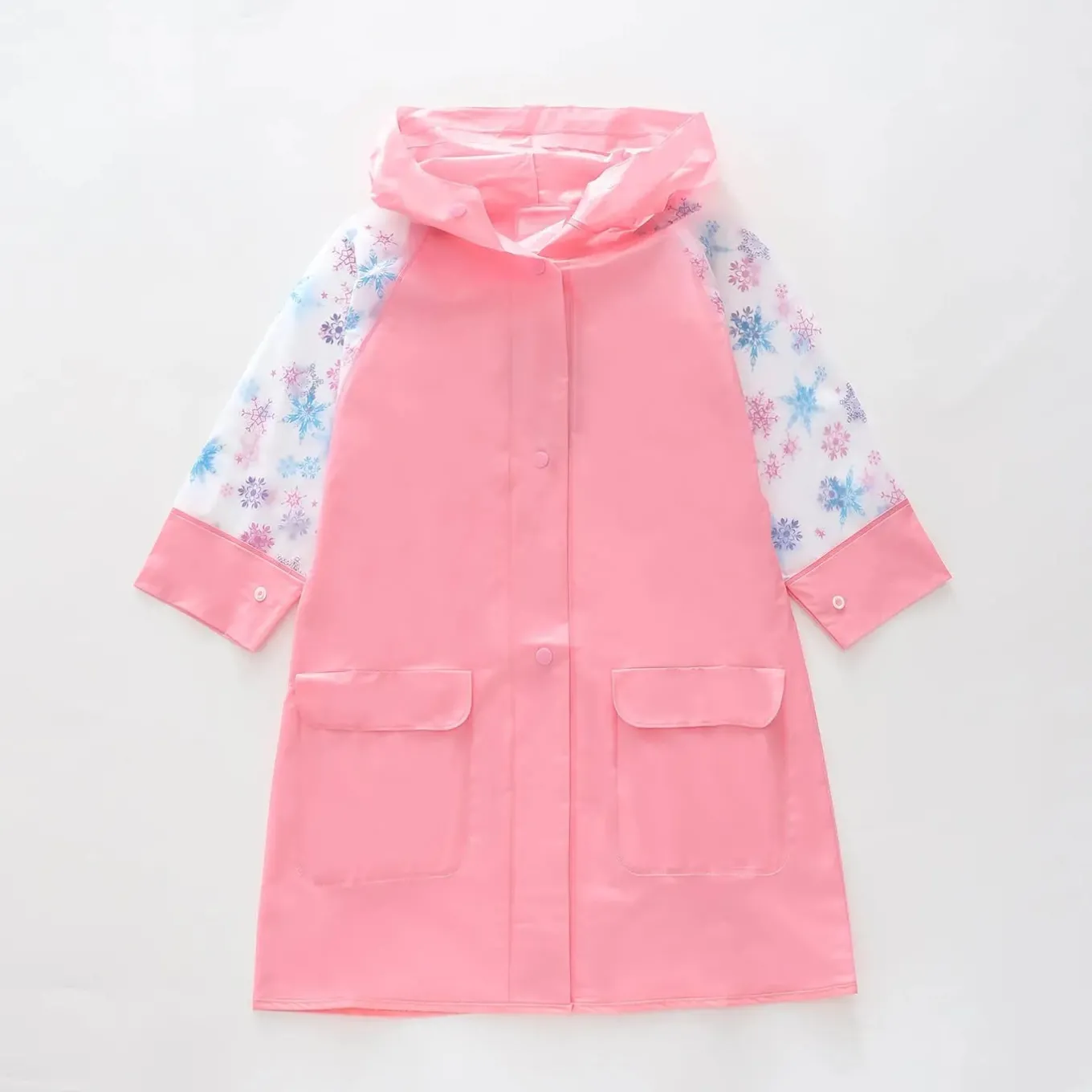 Girls Pink Raincoat