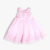 Girls' Pink Tulle Formal Occasion Dress