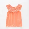 Girls Tropical Coral Tee