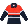 Hi Vis Tradie Work Shirt - Orange