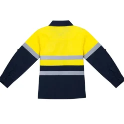 Hi-Vis Tradie Work Shirt - Yellow