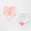 Hugs and Smiles 2pc Bandana Bib Set