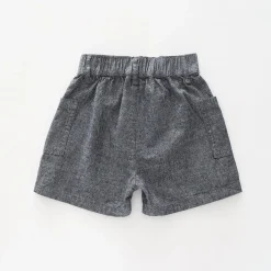 Infant Boys Chambray Denim Shorts