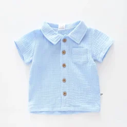 Infant Boys Nautical Collared Shirt