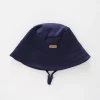 Infant Boys Navy Blue Bucket Hat