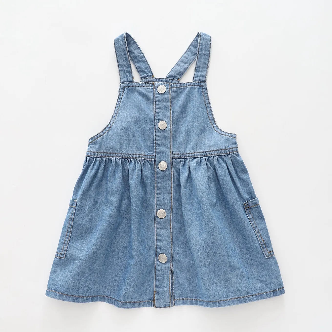 Infant Girls, Denim Pinafore Dress