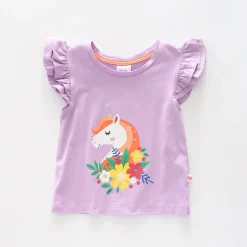 Infant Girls Fiesta Unicorn Print Tee