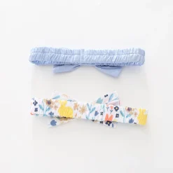 Infant Girls, Summer Bunny Headbands 2-Pack Set