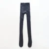 Jacqard Cable Knitted Tights Navy Colour