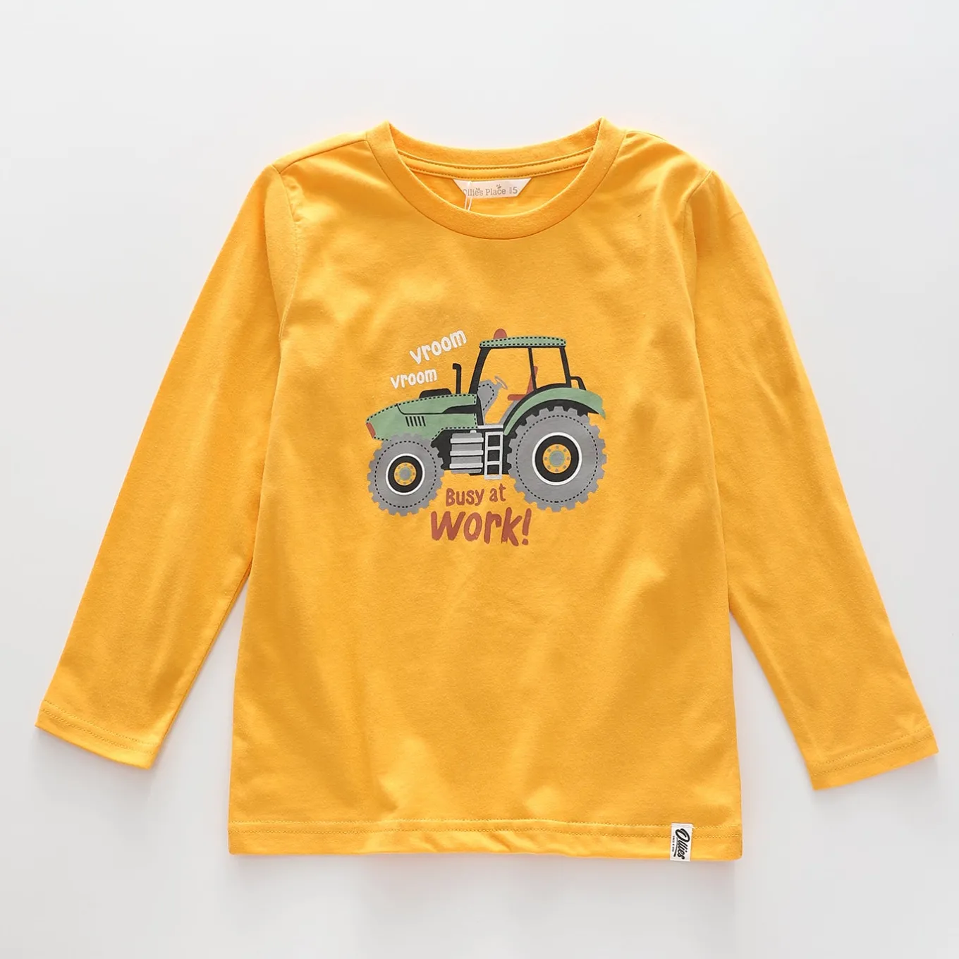 Junior Boys' Tractor Print Tee