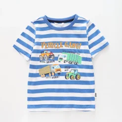 Junior Boys Vehicle Gang Tee