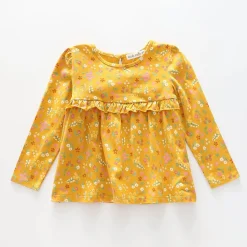 Junior Girls' Floral Print Swing Top