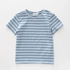 Light Blue Stripes Tee