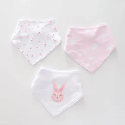 Little Bunny, Baby Girls Bib Set