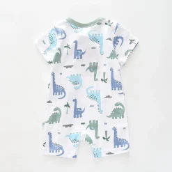 Little Dino Zip Romper