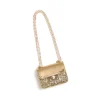 Metallic Gold Glitter Bag