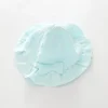 Minty Cheesecloth Sun Hat