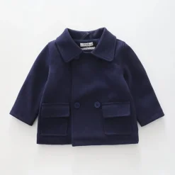 Navy Blue, Baby Boys Winter Coat