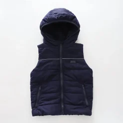 Navy Blue, Boys Puffer Vest