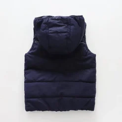 Navy Blue, Boys Puffer Vest