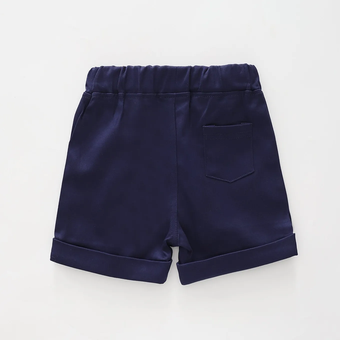 Navy Woven Shorts