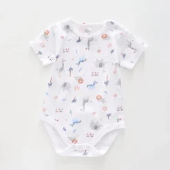 New-born Baby Boys' on Safari Bodysuit