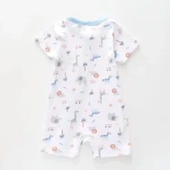 New-born Baby Boys' on Safari Romper