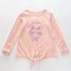 Older Girls' Butterfly Sparkle Top