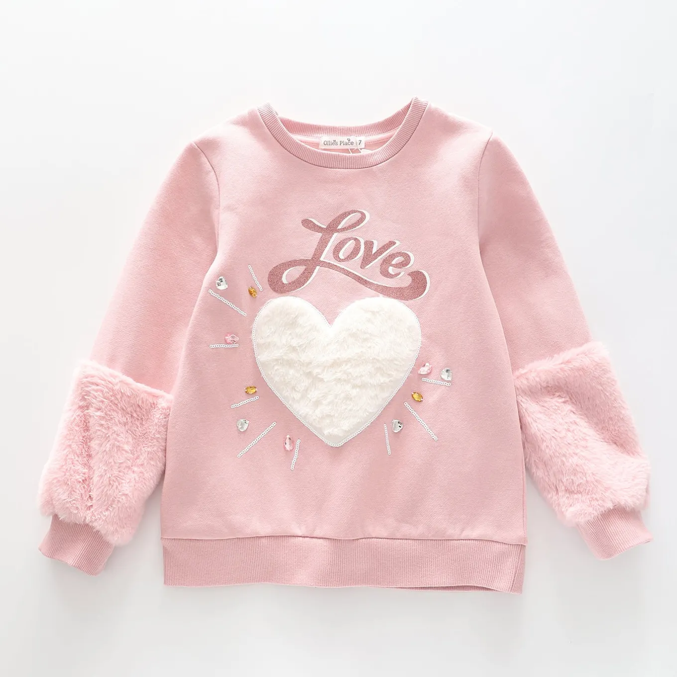 Older Girls????? Pink Long-Sleeve Winter Top
