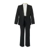 4 Piece Black Tuxedo Suit Set (8 to 13 yrs)