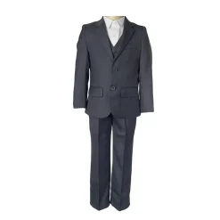 4 Piece Grey Suit Set