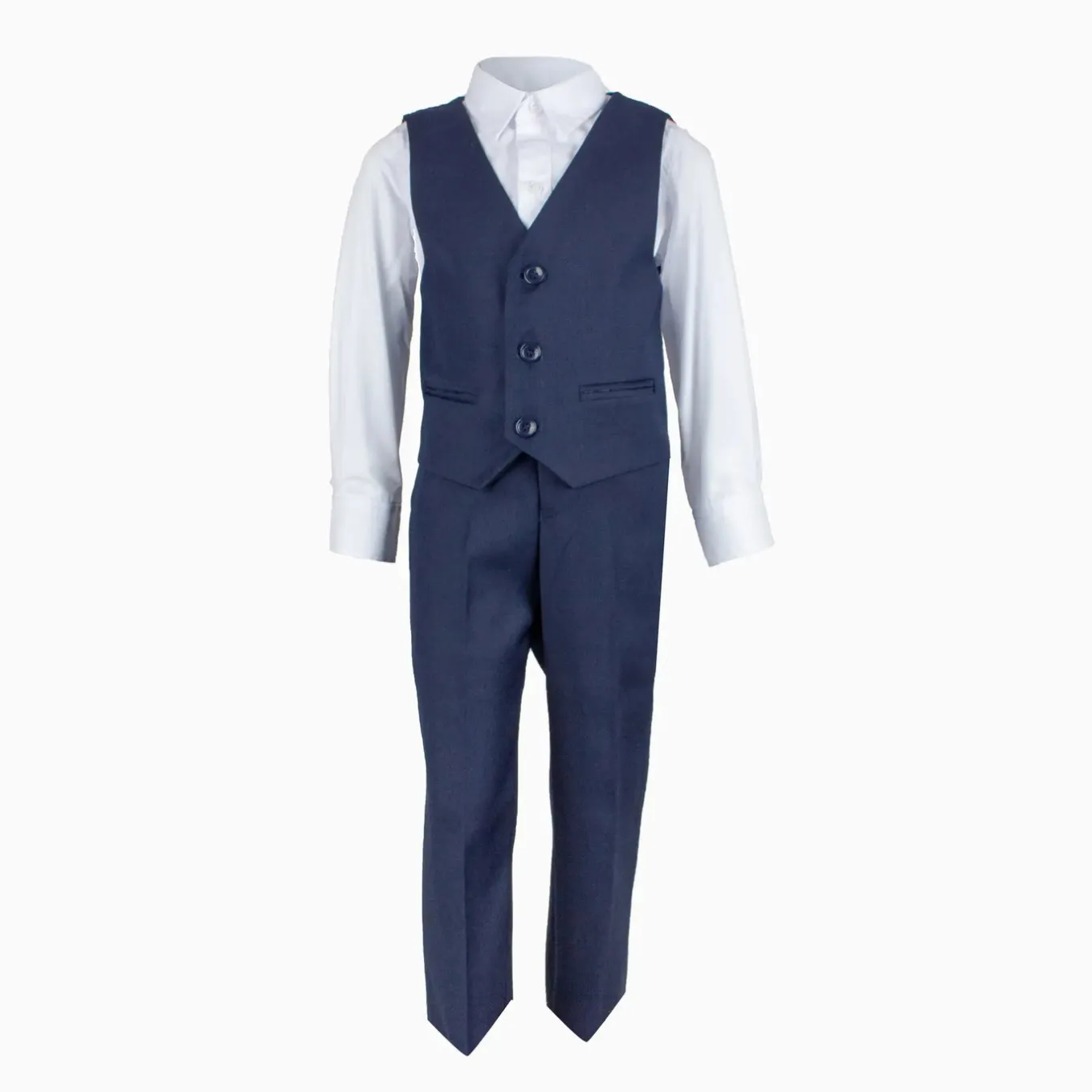 3 Piece Navy Suit Set