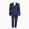4 Piece Navy Suit Set