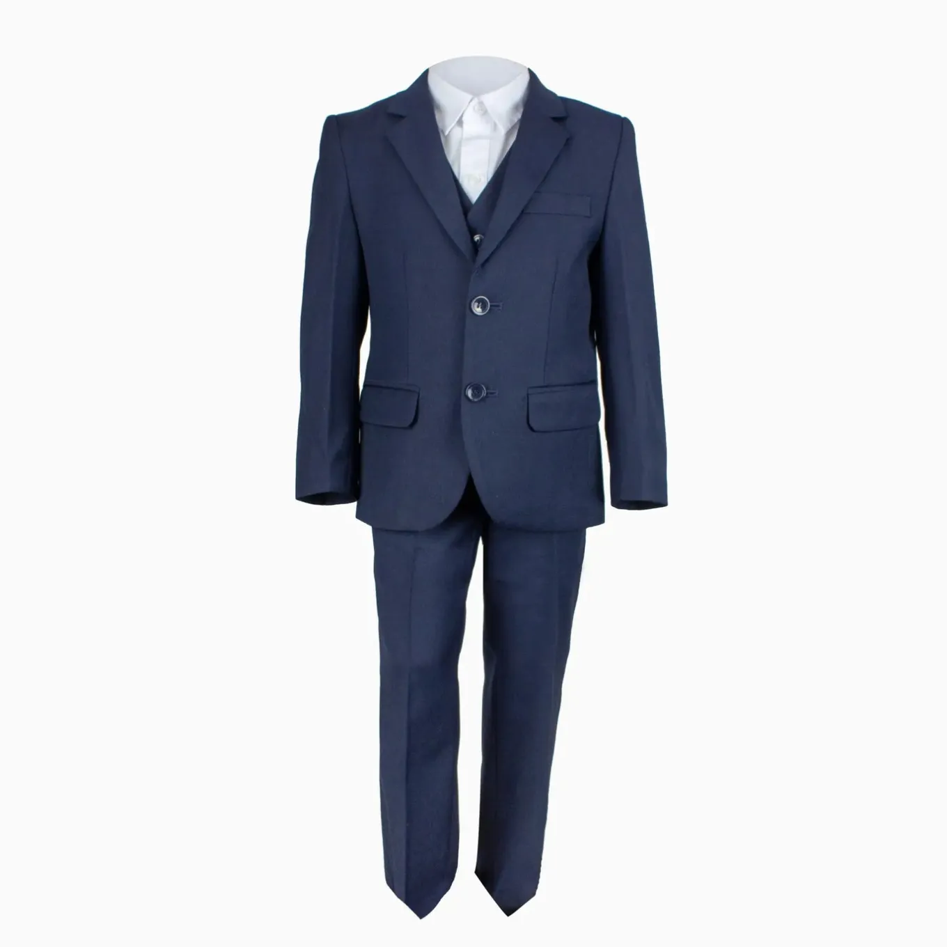 4 Piece Navy Suit Set