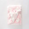 Pink Bear Plush Blanket