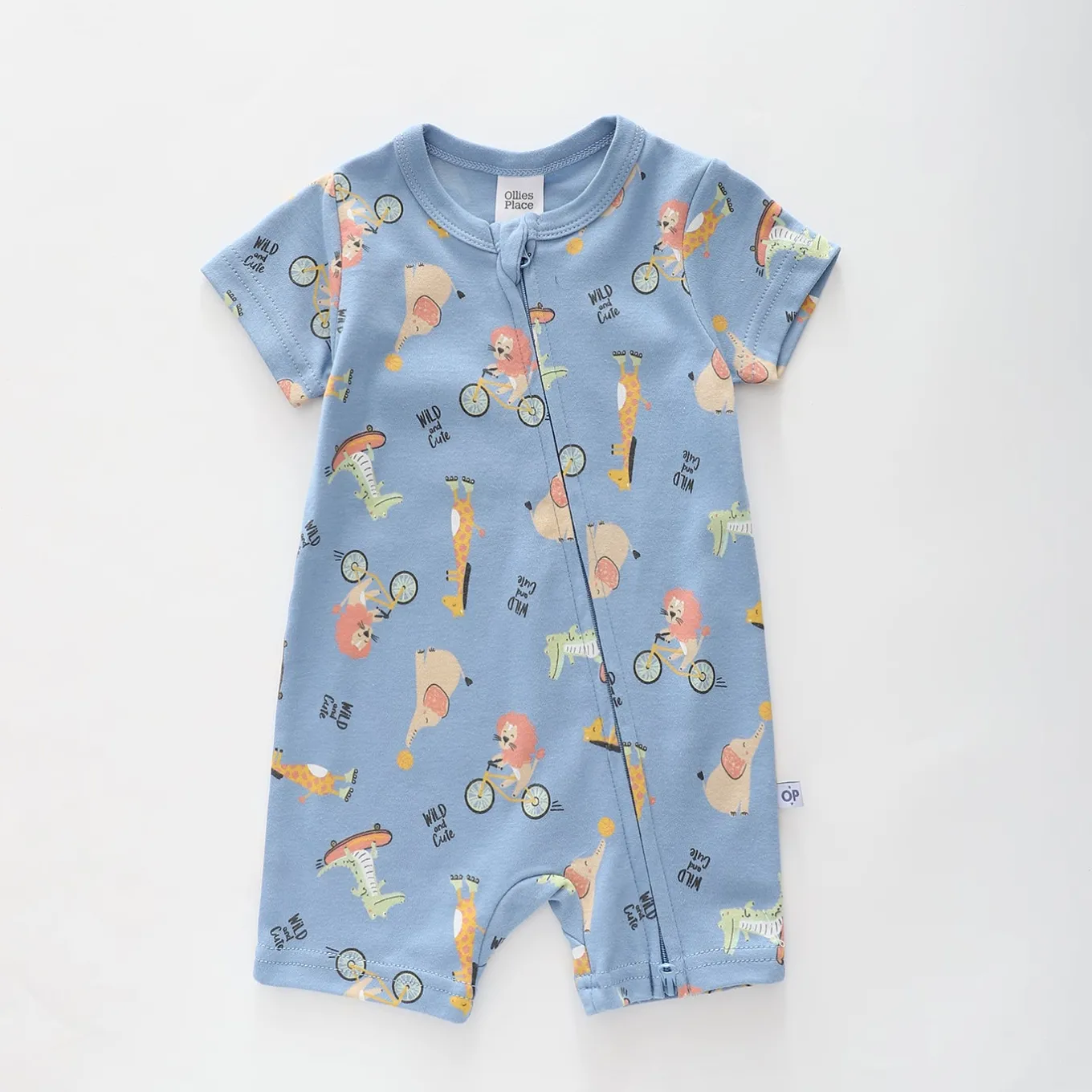 Play Buddies Zip-up Romper