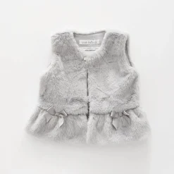 Princess, Baby Girl Faux Fur Vest