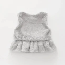 Princess, Baby Girl Faux Fur Vest