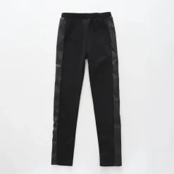 PU Leather Panel, Older Girls Leggings