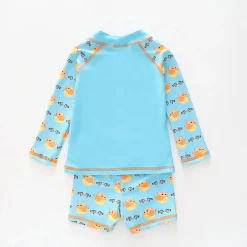 Puffer Fish Print Swim Set