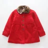 Racing Red, Junior Girls Peacoat